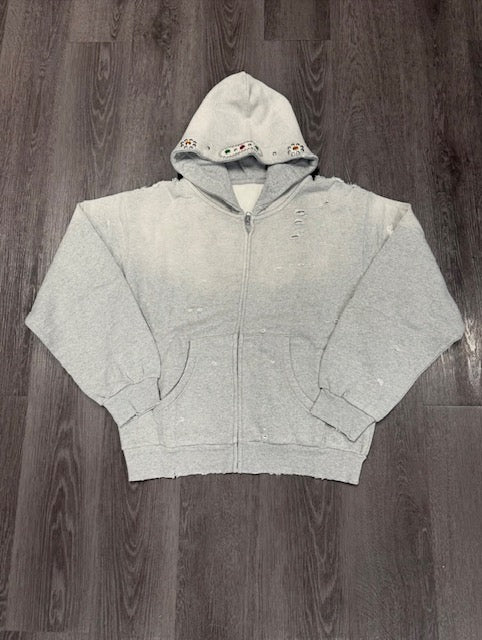 Grey Bravest Sapphire Hoodie