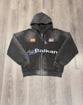 Bravest Balkan Zip Up Hoodie