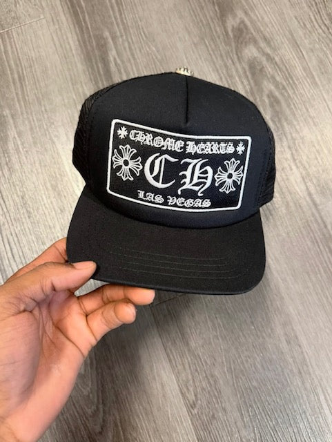 Black Chrome Hearts Hat