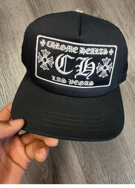 Black Chrome Hearts Hat